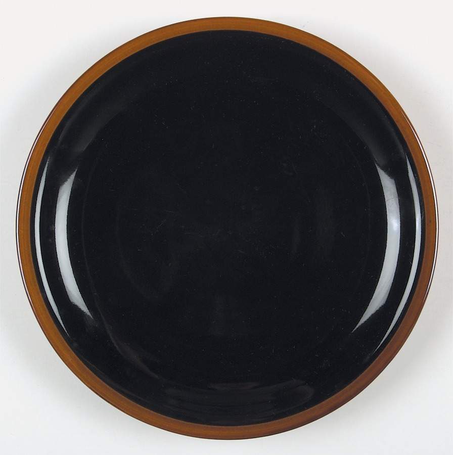 Images Honey Black Dinner Plate by Tienshan-1