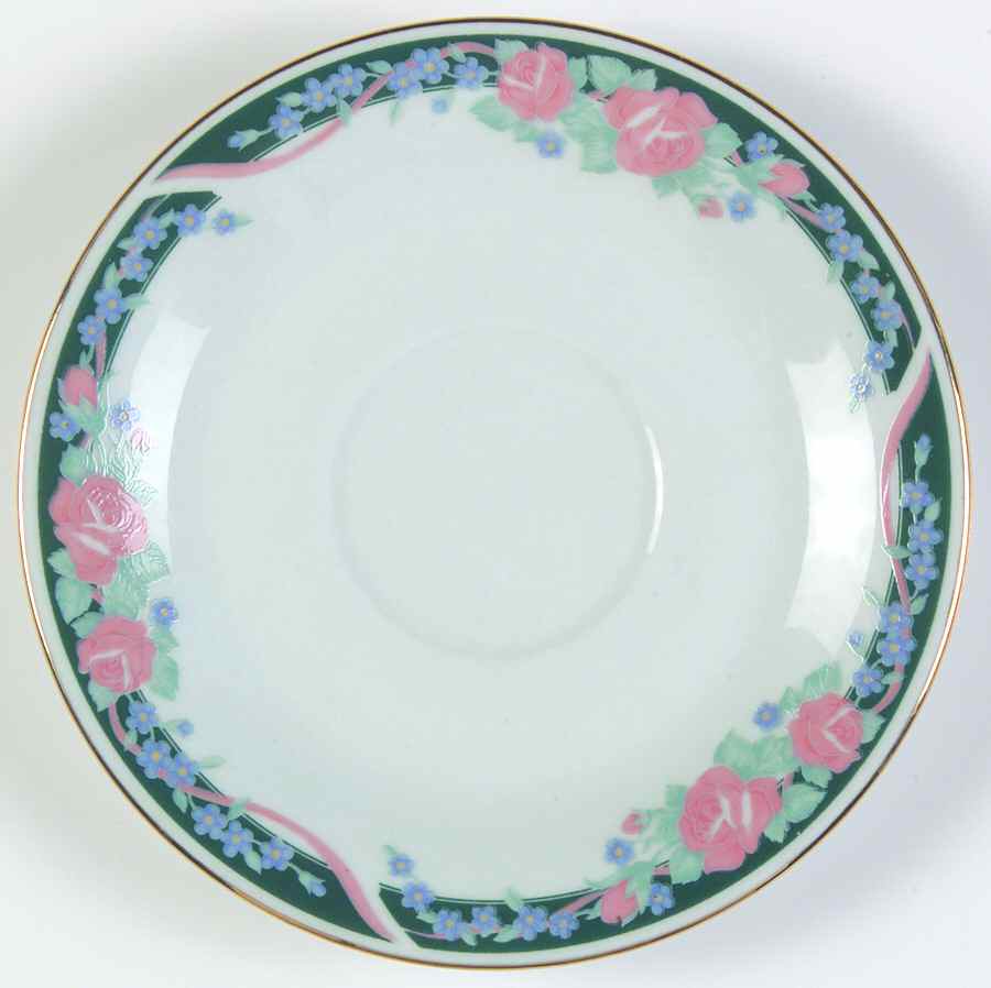 Rose Forest Saucer by Tienshan-1