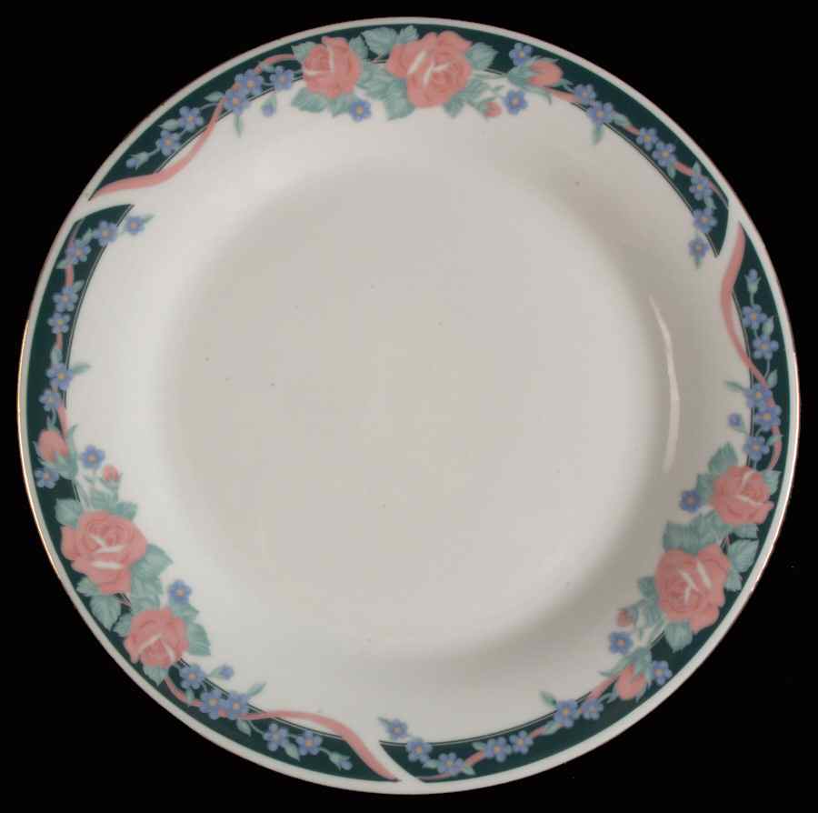 Rose Forest Dinner Plate by Tienshan-1