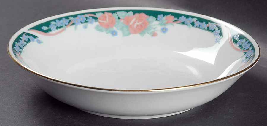 Rose Forest Coupe Soup Bowl by Tienshan-1