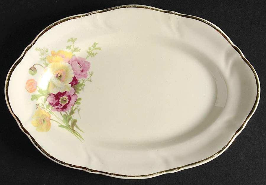 1629 Relish/Gravy Underplate by Taylor, Smith & Taylor (Ts&T)-1