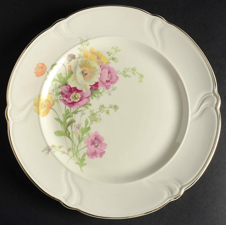 1629 Dinner Plate by Taylor, Smith & Taylor (Ts&T)-1