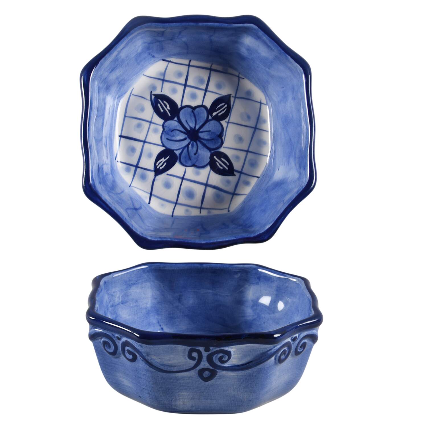 Lisbon (Square) Dip Bowl for Chip & Dip Set by Tabletops Unlimited-1