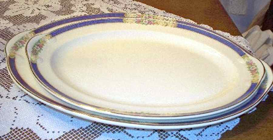 TST497 13" Oval Serving Platter by Taylor, Smith & Taylor (Ts&T)-1