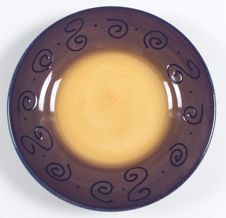 Ambrosia (Raised Scrolls) Dinner Plate by Tabletops Unlimited-1