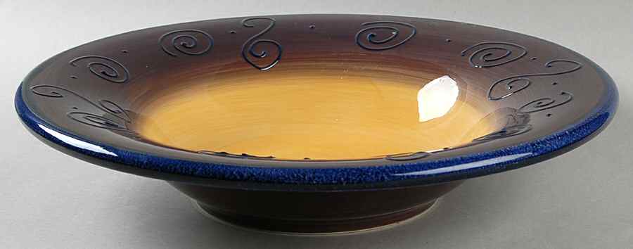 Ambrosia (Raised Scrolls) 12" Individual Pasta Bowl by Tabletops Unlimited-1