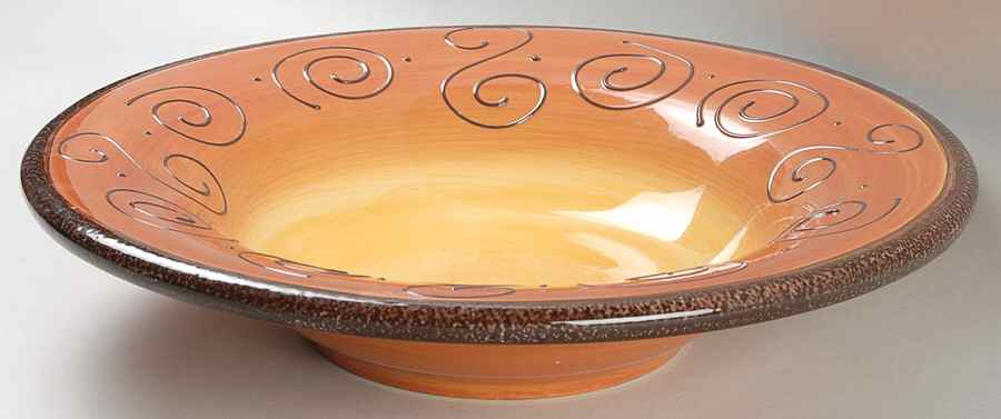 Ambrosia (Raised Scrolls) 12" Individual Pasta Bowl by Tabletops Unlimited-1