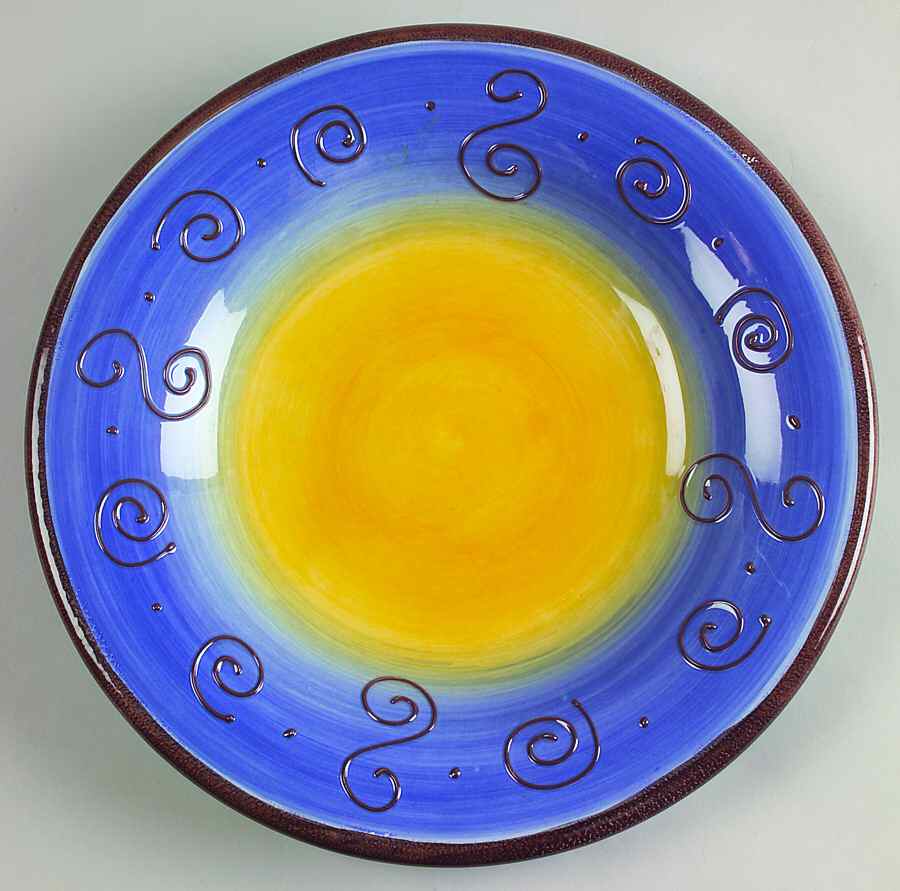 Ambrosia (Raised Scrolls) Dinner Plate by Tabletops Unlimited-1