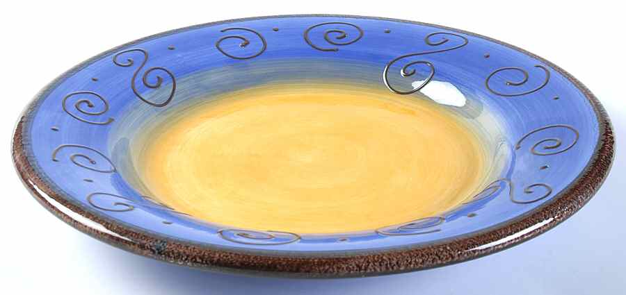 Ambrosia (Raised Scrolls) 12" Individual Pasta Bowl by Tabletops Unlimited-1