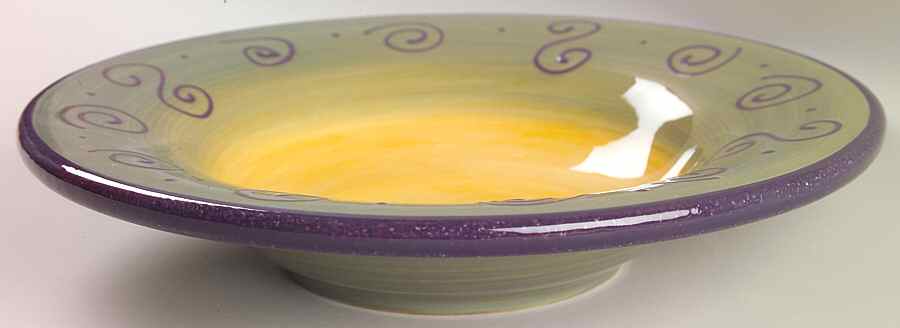 Ambrosia (Raised Scrolls) 12" Individual Pasta Bowl by Tabletops Unlimited-1