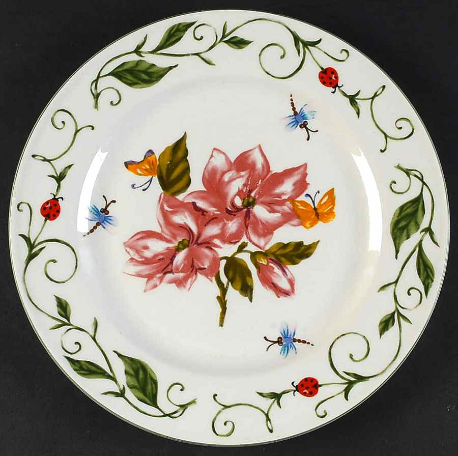 Botanical Garden Dinner Plate by Tabletops Unlimited-1