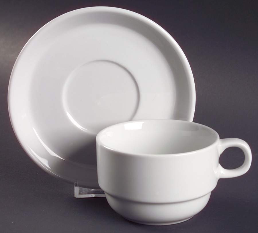 Acapulco Flat Cup & Saucer Set by Tognana-1