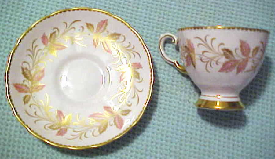 1469h Footed Cup & Saucer Set by Tuscan - Royal Tuscan-1