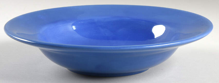 Barcelona Sky Large Rim Soup Bowl by Tabletops Unlimited-1