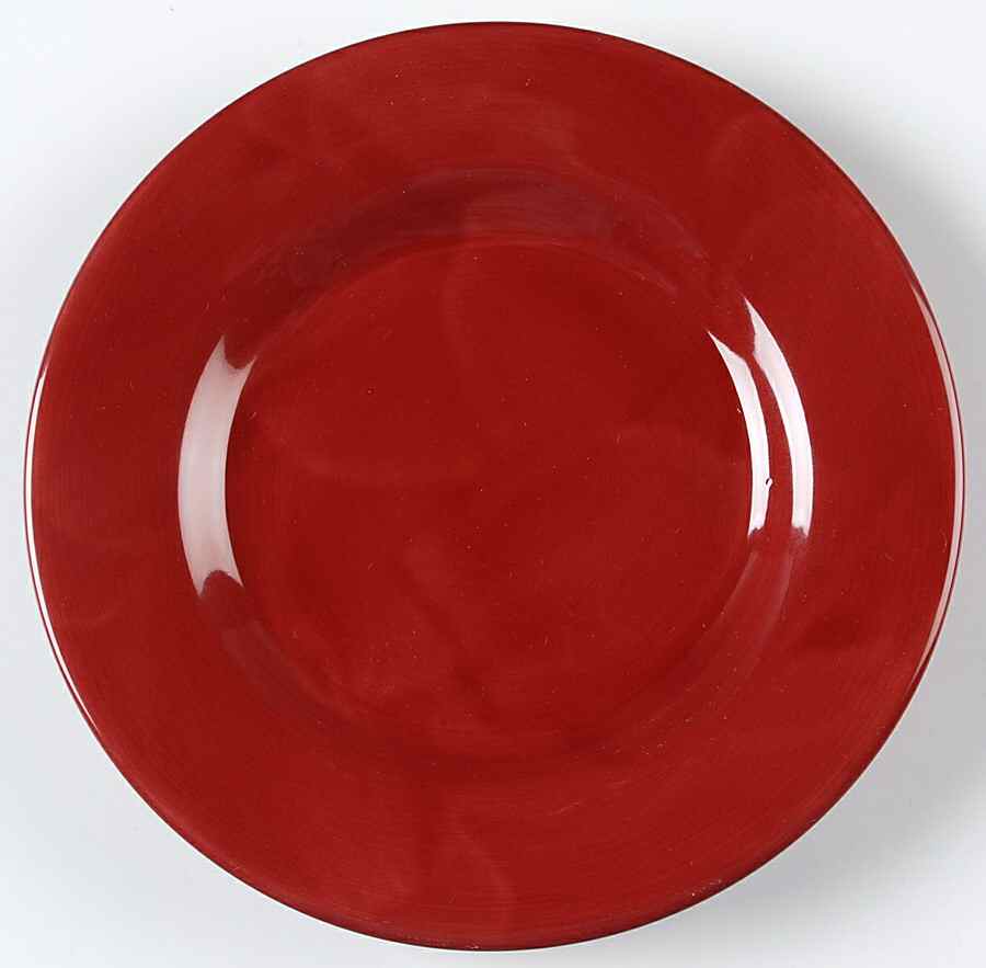 Barcelona Cranberry Salad Plate by Tabletops Unlimited-1