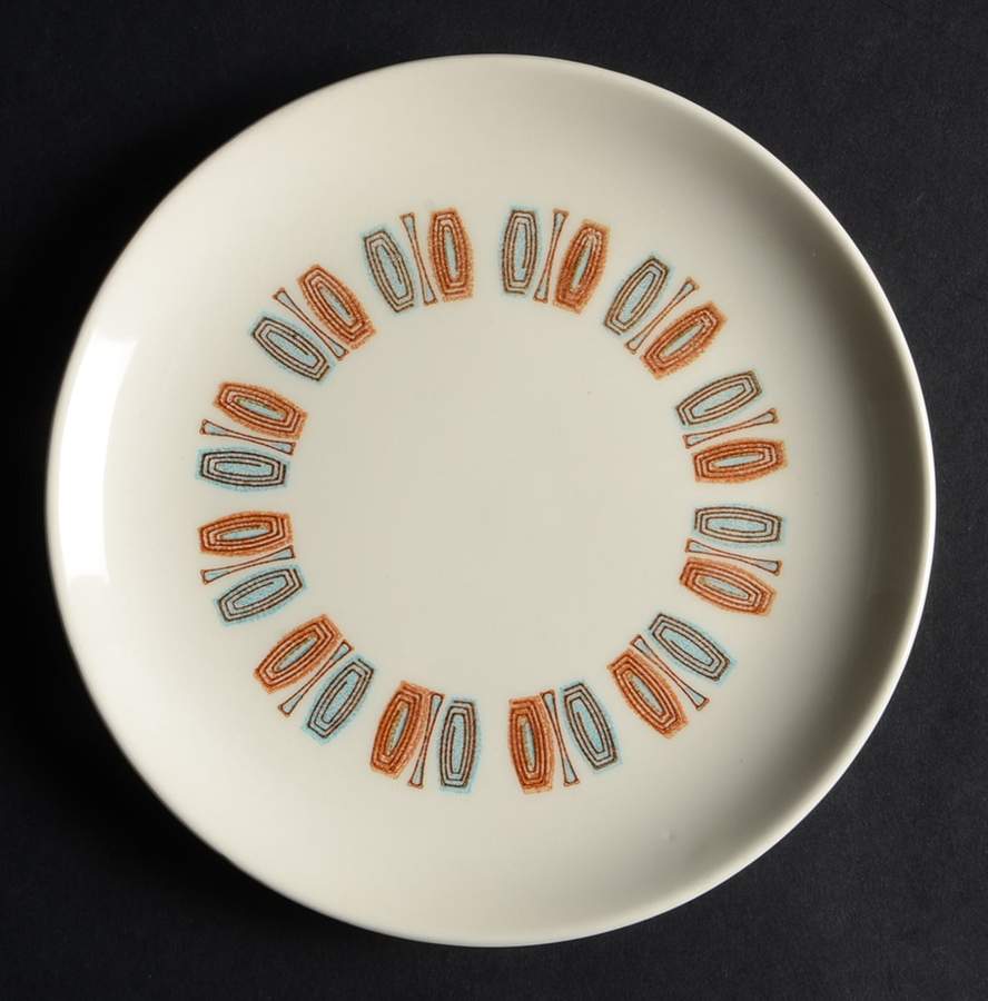 Java Key Bread & Butter Plate by Taylor, Smith & Taylor (Ts&T)-1