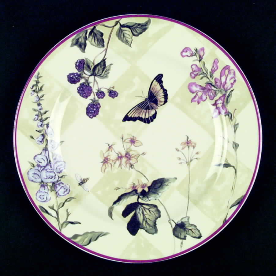 Sweet Briar Rose Dinner Plate by Tracy Porter-1