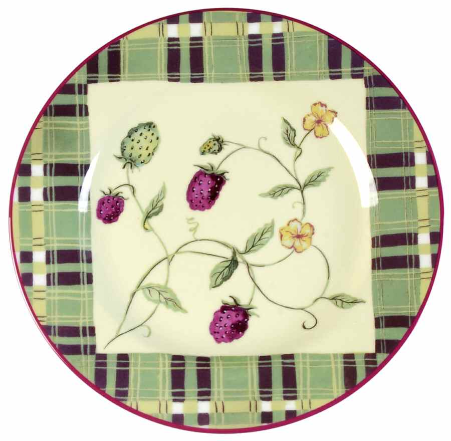 Sweet Briar Rose Salad Plate by Tracy Porter-1