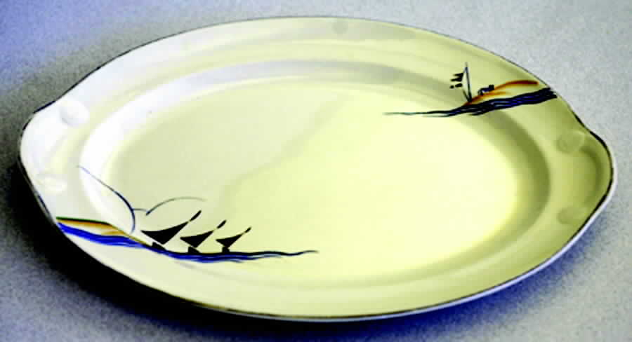 TST510 13" Oval Serving Platter by Taylor, Smith & Taylor (Ts&T)-1
