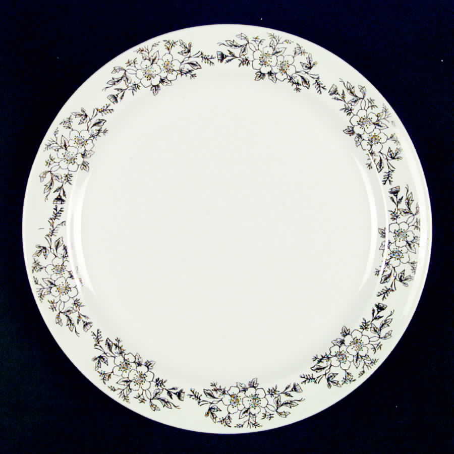 842 1-2 Dinner Plate by Taylor, Smith & Taylor (Ts&T)-1