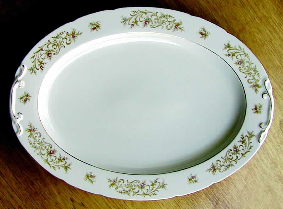 20788 14" Oval Serving Platter by Thun-1