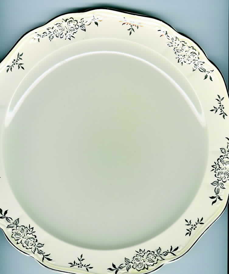 TST511 Dinner Plate by Taylor, Smith & Taylor (Ts&T)-1