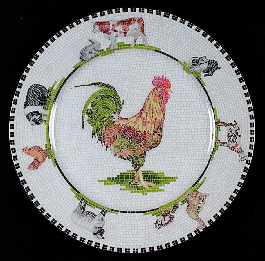 La Fattoria 12" Chop Plate (Round Platter) by Taitu-1