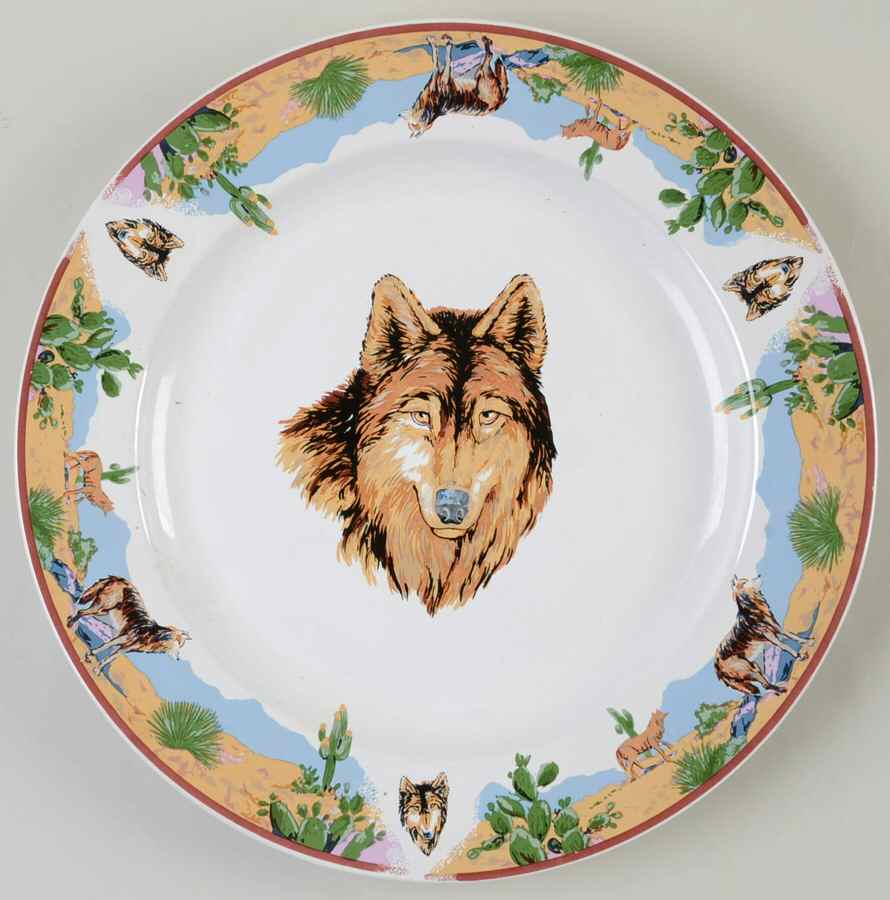 TIE37 (White Background) 12" Chop Plate (Round Platter) by Tienshan-1