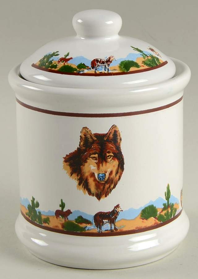 TIE37 (White Background) Small Canister & Lid by Tienshan-1