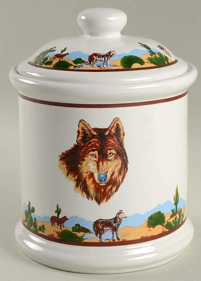 TIE37 (White Background) Large Canister & Lid by Tienshan-1