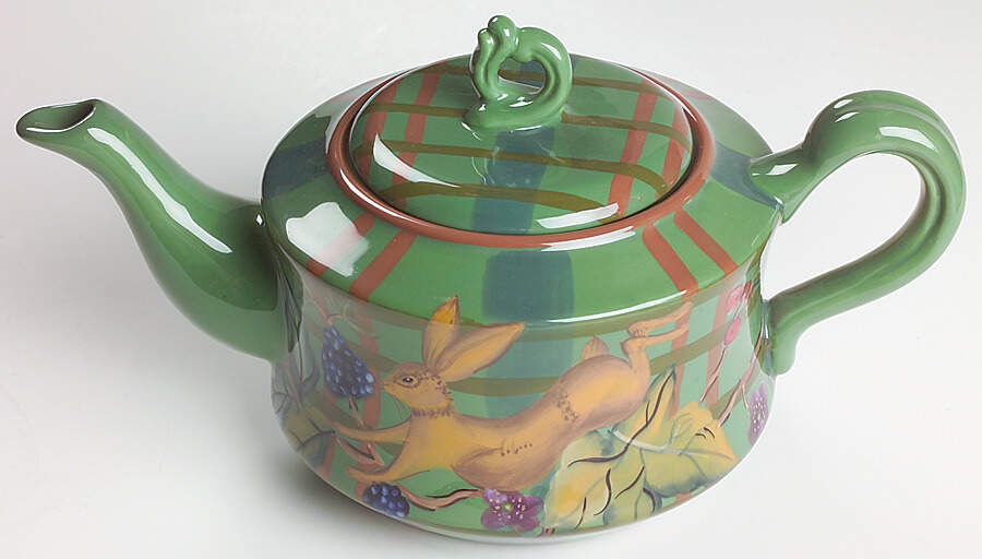 Beloved Country Teapot & Lid by Tracy Porter-1