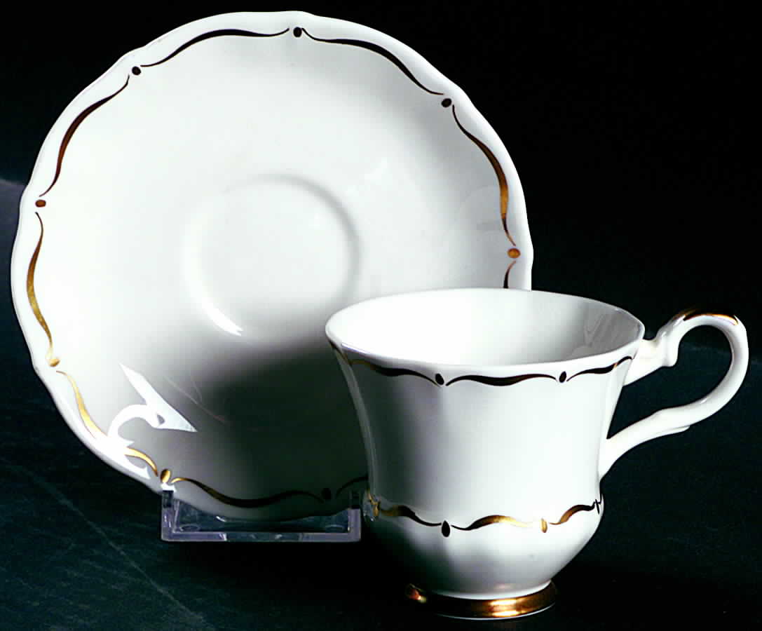 P3323 Footed Demitasse Cup & Saucer Set by Tuscan - Royal Tuscan-1