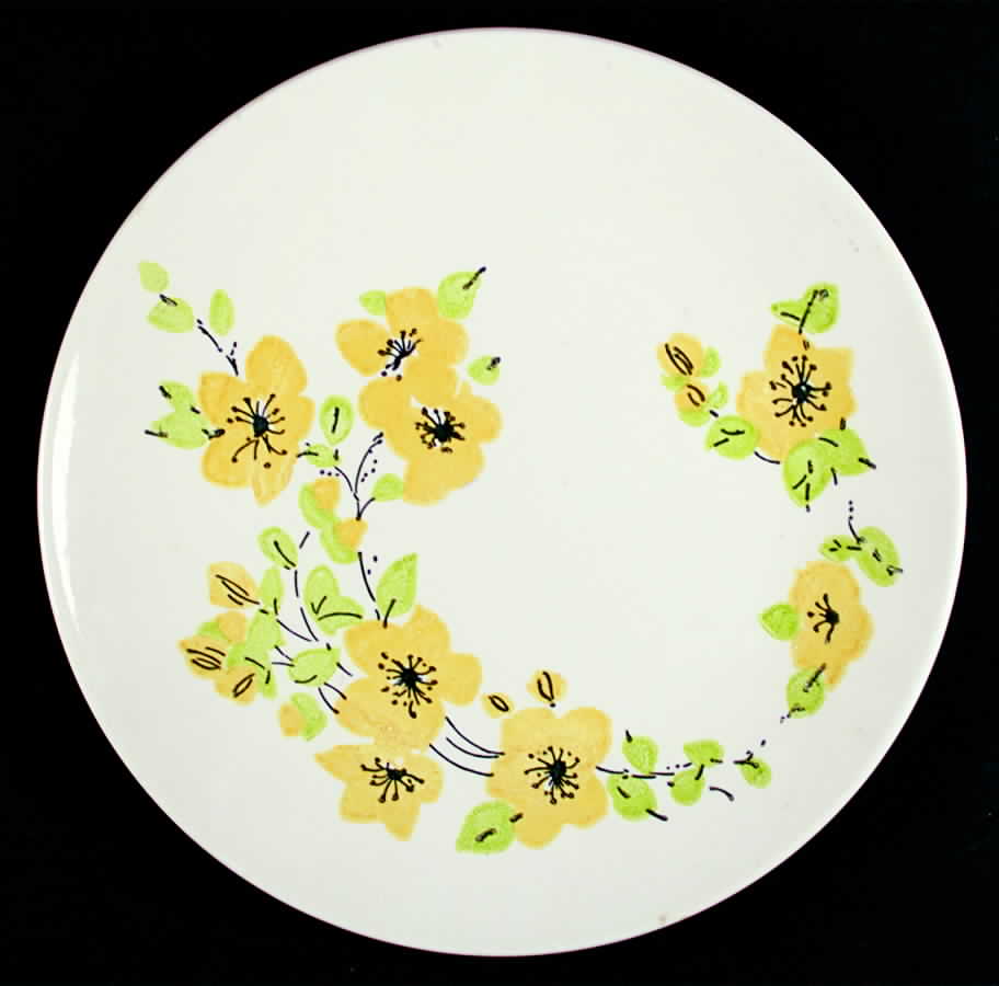 Dogwood Dinner Plate by Taylor, Smith & Taylor (Ts&T)-1