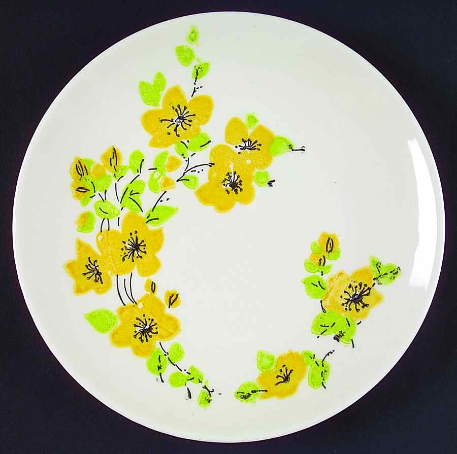 Dogwood Bread & Butter Plate by Taylor, Smith & Taylor (Ts&T)-1