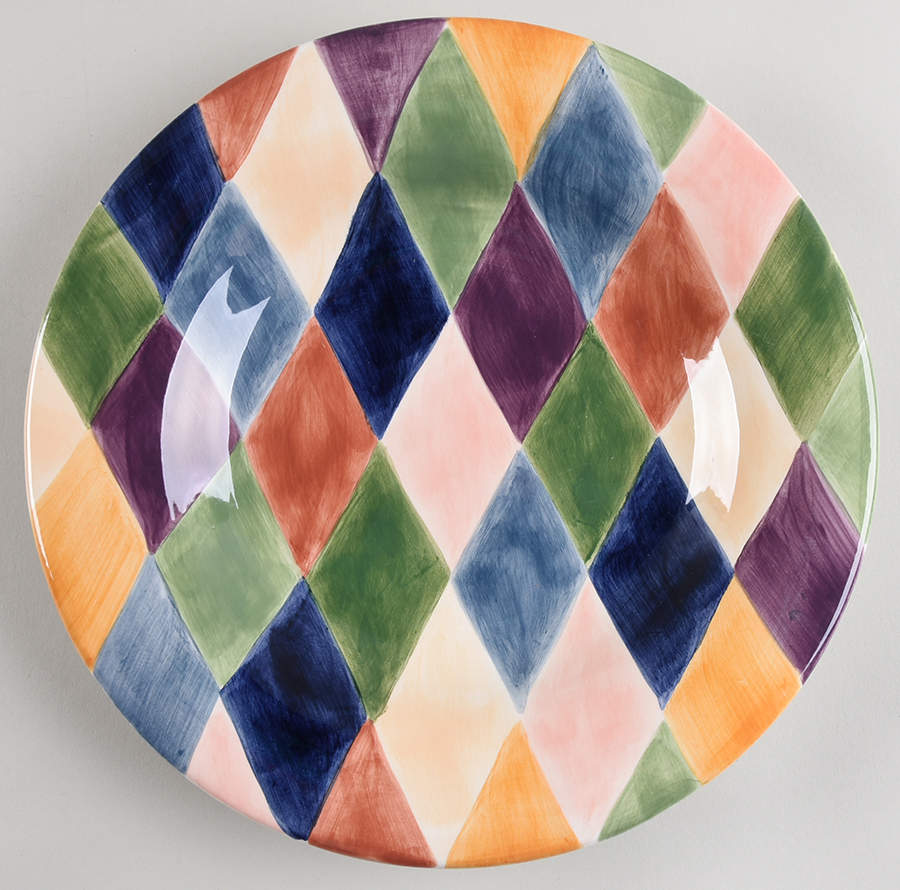 Carnival Salad Plate by Tabletops Unlimited-1