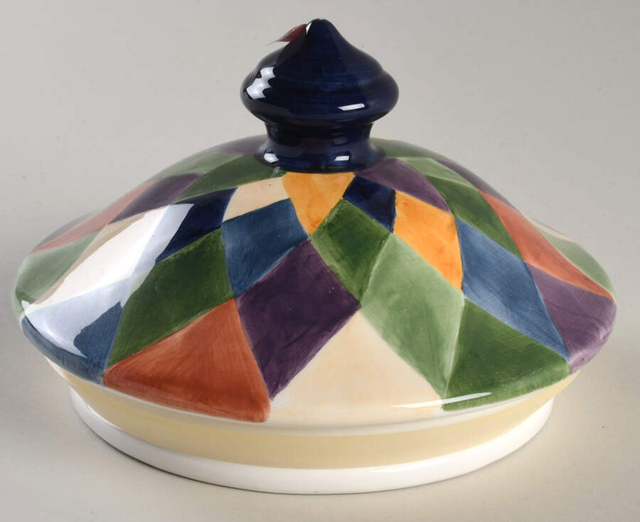 Carnival Lid for Cookie Jar by Tabletops Unlimited-1