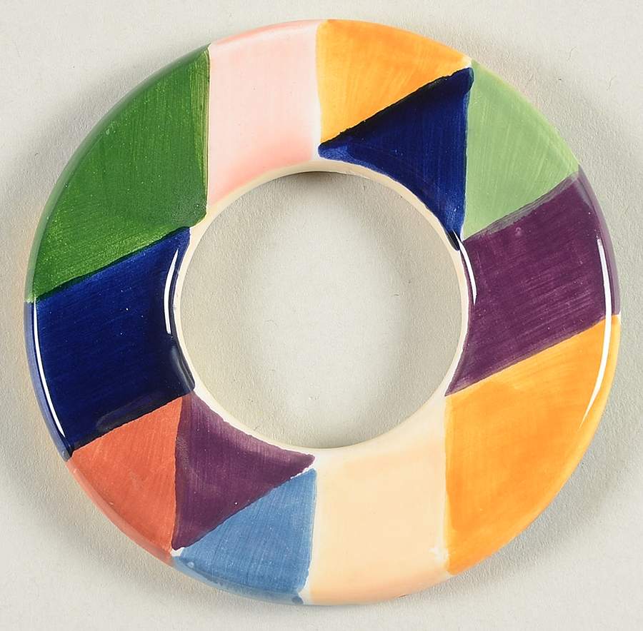 Carnival Napkin Ring by Tabletops Unlimited-1