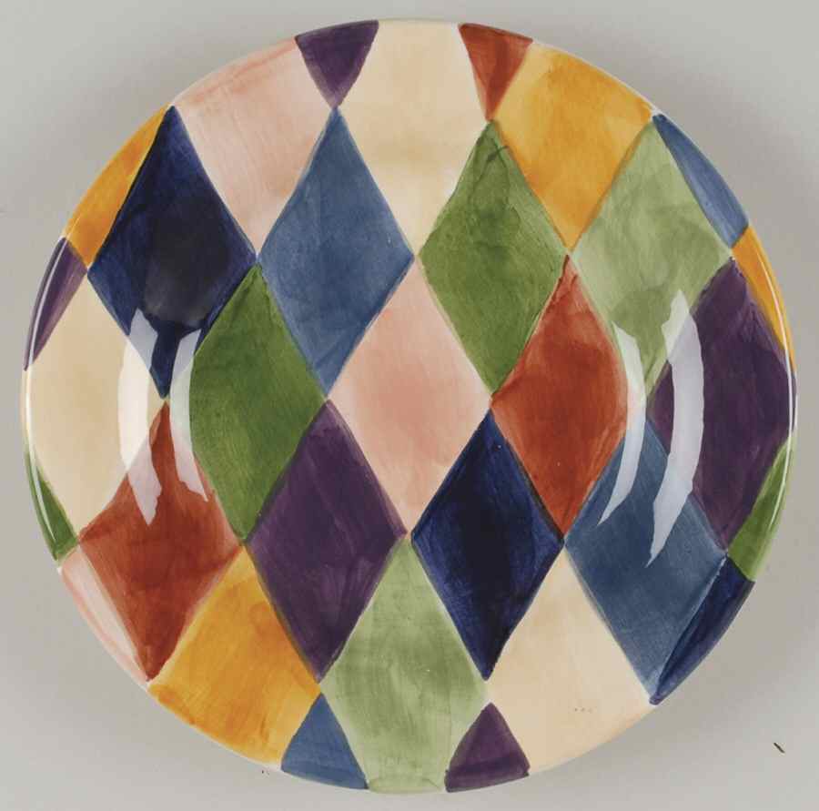 Carnival Dessert/Pie Plate by Tabletops Unlimited-1