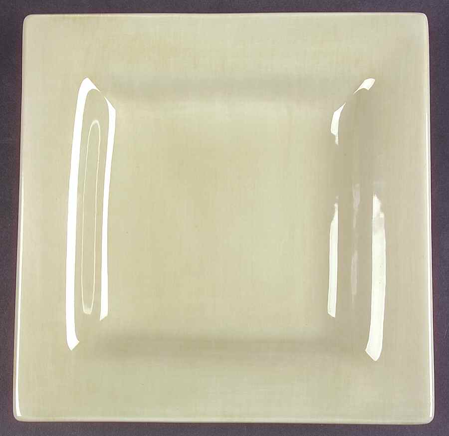 Espana Sage (Round, Light Green) Square Salad Plate by Tabletops Unlimited-1