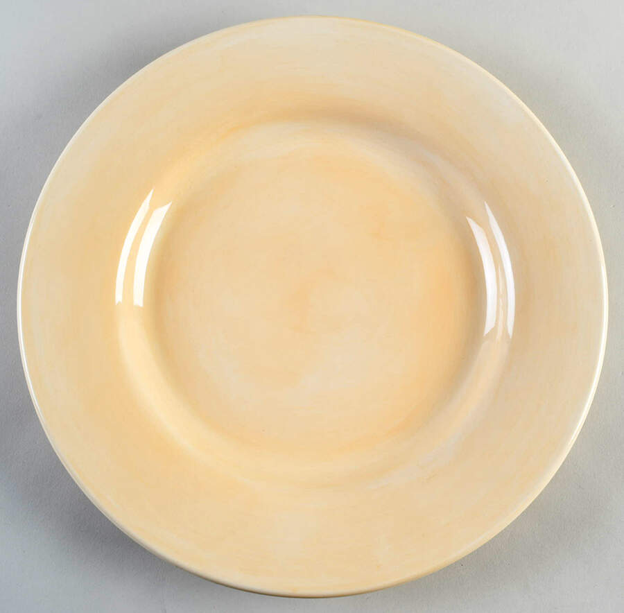 Espana Ivory (Paint Brush Backstamp) 14" Deep Round Platter by Tabletops Unlimited-1