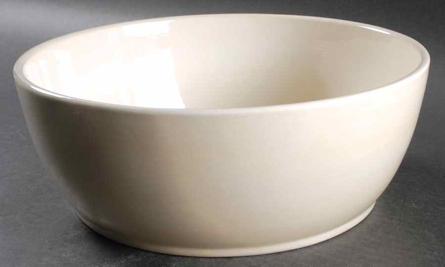 Espana Ivory (Paint Brush Backstamp) 11" Large Salad Serving Bowl by Tabletops Unlimited-1
