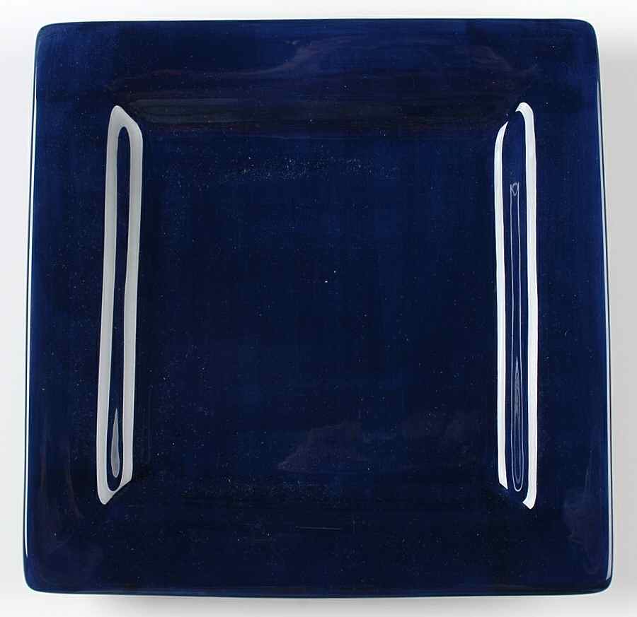 Espana Cobalt Square Dinner Plate by Tabletops Unlimited-1