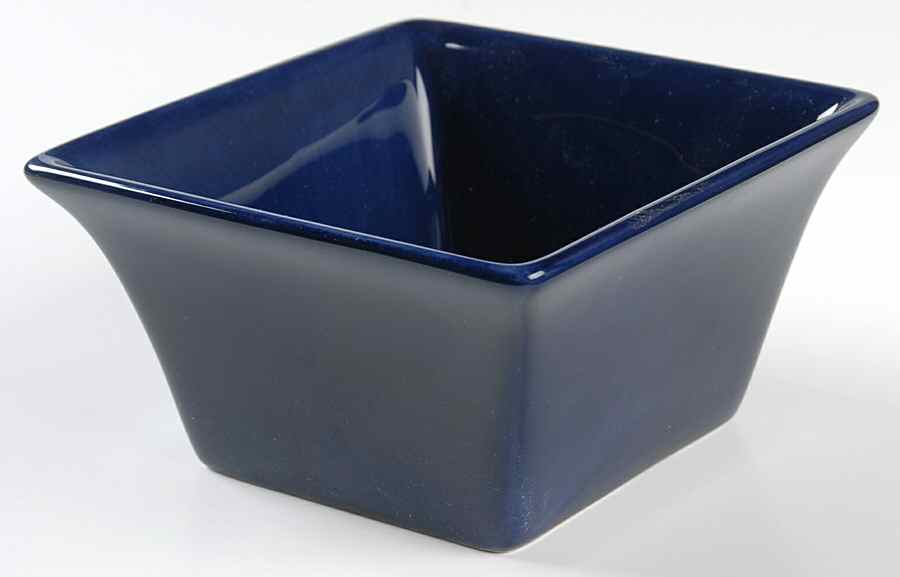 Espana Cobalt Square Cereal Bowl by Tabletops Unlimited-1