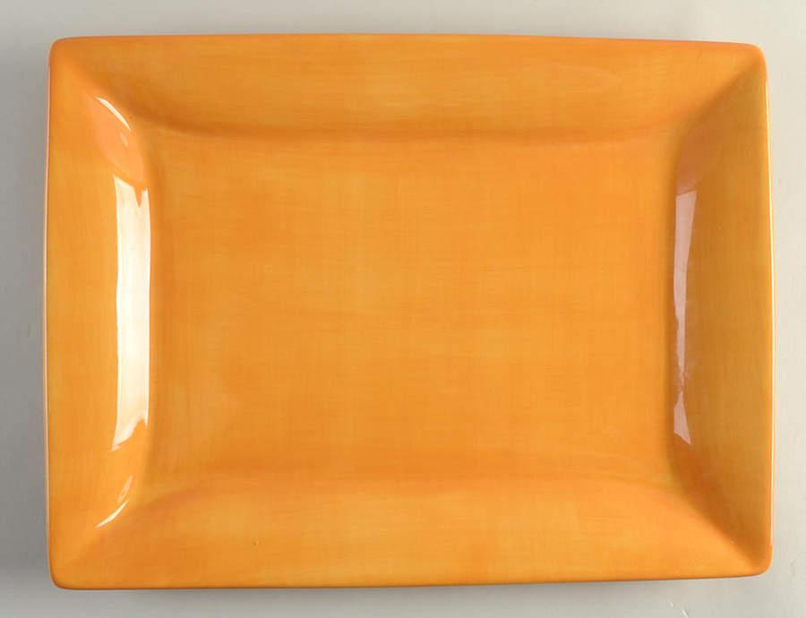Espana Butter (Paint Brush, TTop Life Bk) 16" Rectangular Serving Platter by Tabletops Unlimited-1