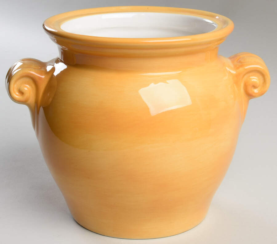 Espana Butter (Paint Brush, TTop Life Bk) Medium Canister No Lid by Tabletops Unlimited-1