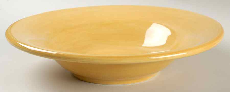 Espana Butter (Paint Brush, TTop Life Bk) 12" Individual Pasta Bowl by Tabletops Unlimited-1
