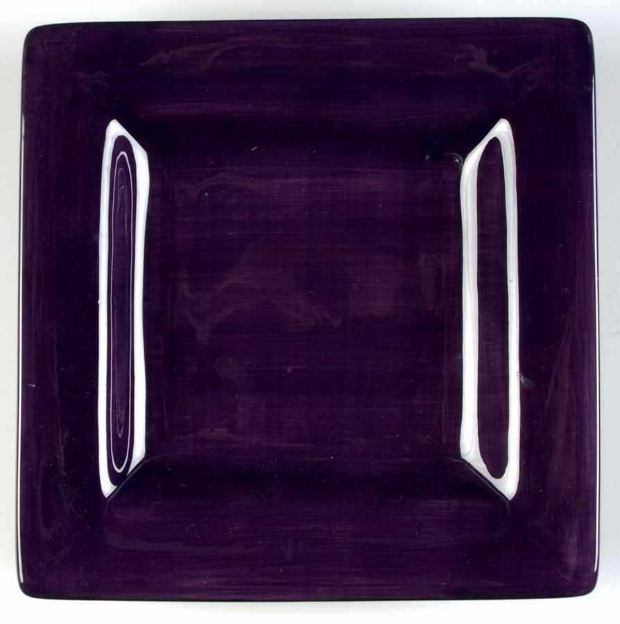 Espana Plum Square Salad Plate by Tabletops Unlimited-1