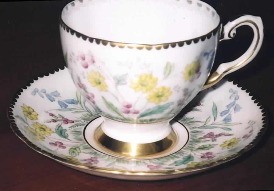 S196h Footed Cup & Saucer Set by Tuscan - Royal Tuscan-1
