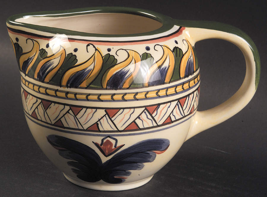 Deruta Creamer by Tabletops Unlimited-1