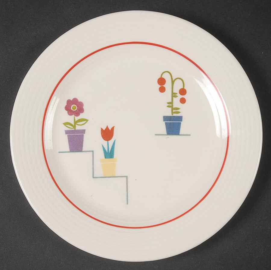 Posey Shop (Ridged Rim) Bread & Butter Plate by Triumph-1